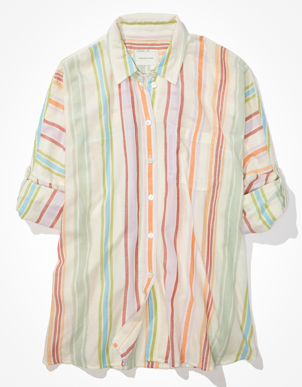 american eagle rainbow shirt