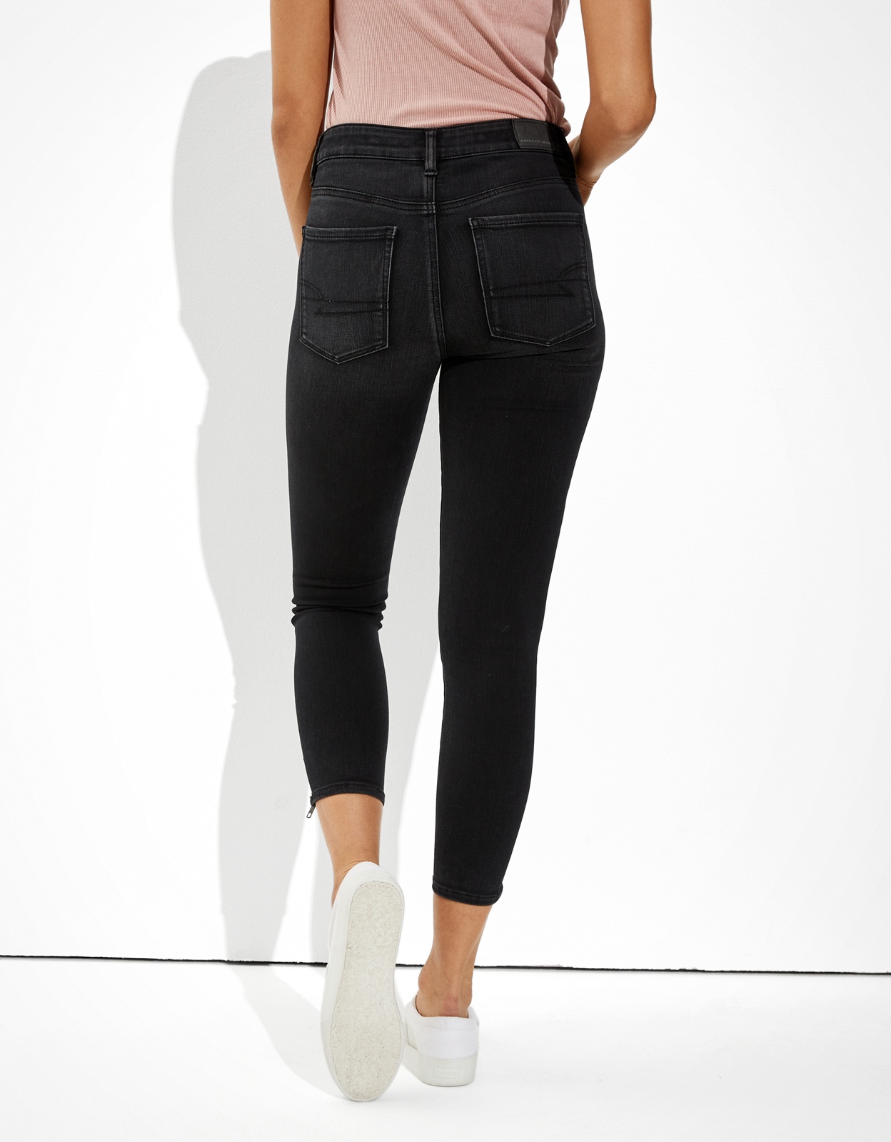 High waisted best sale jegging crop