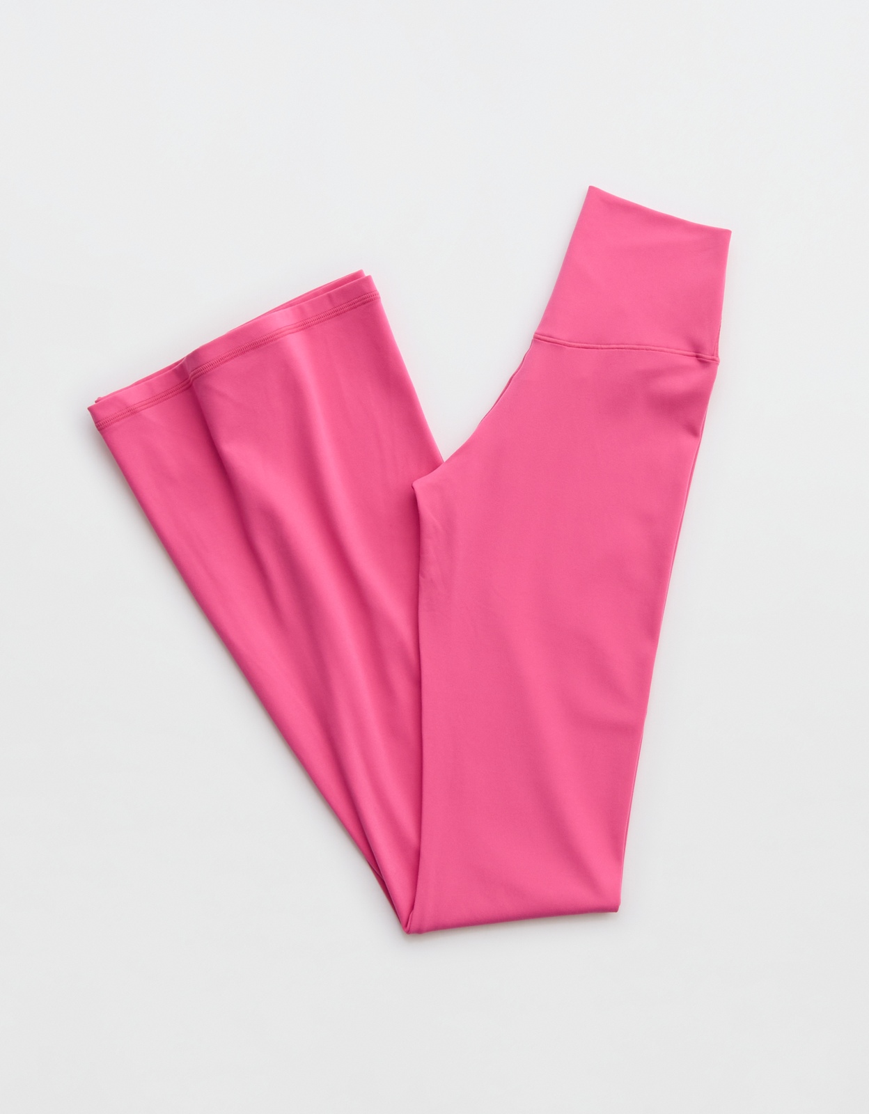 Shop OFFLINE By Aerie Real Me High Waisted Crossover Flare Legging online