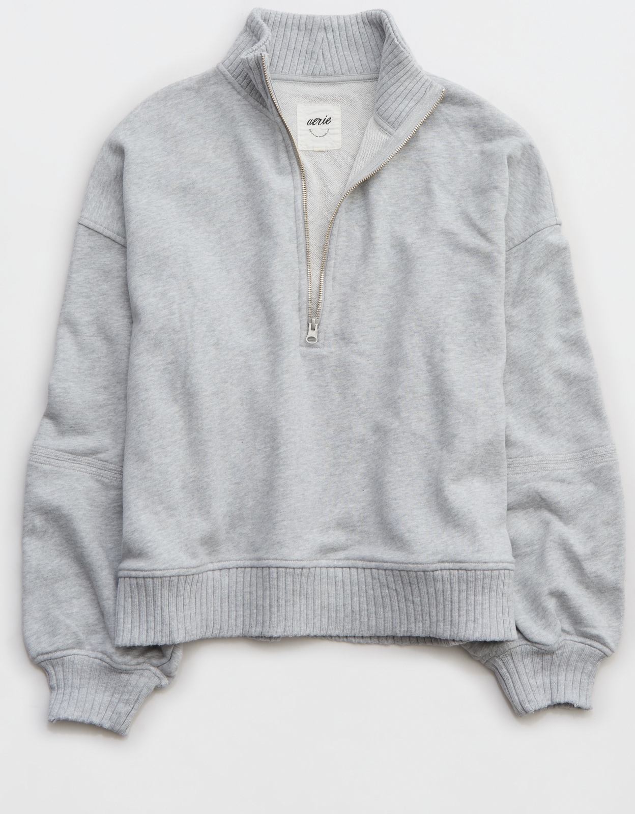 Aerie quarter zip tunic sweatshirt online