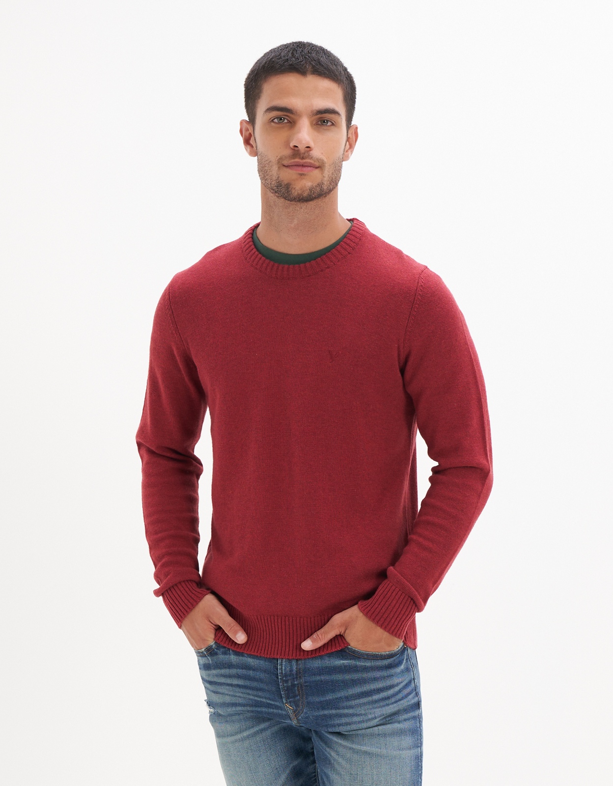 Ae crew neck hot sale pullover sweater