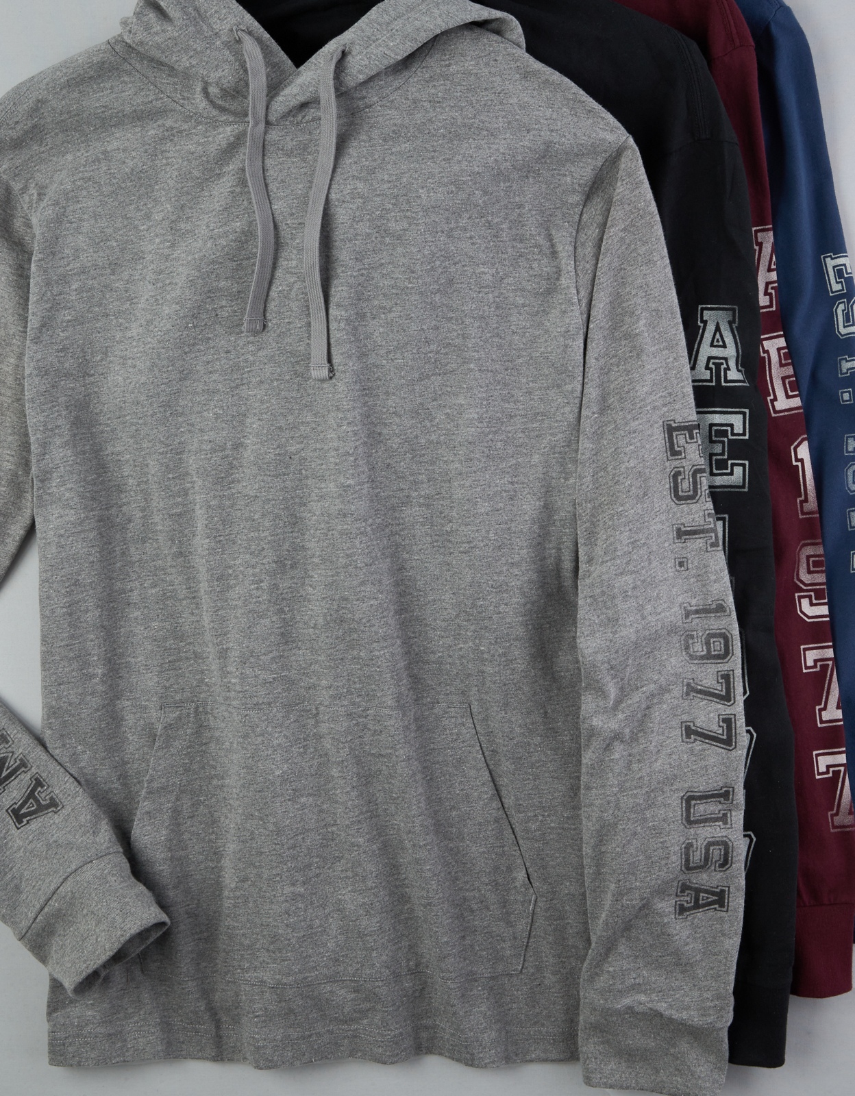 Shop AE Super Soft Logo Graphic Hoodie T-Shirt online