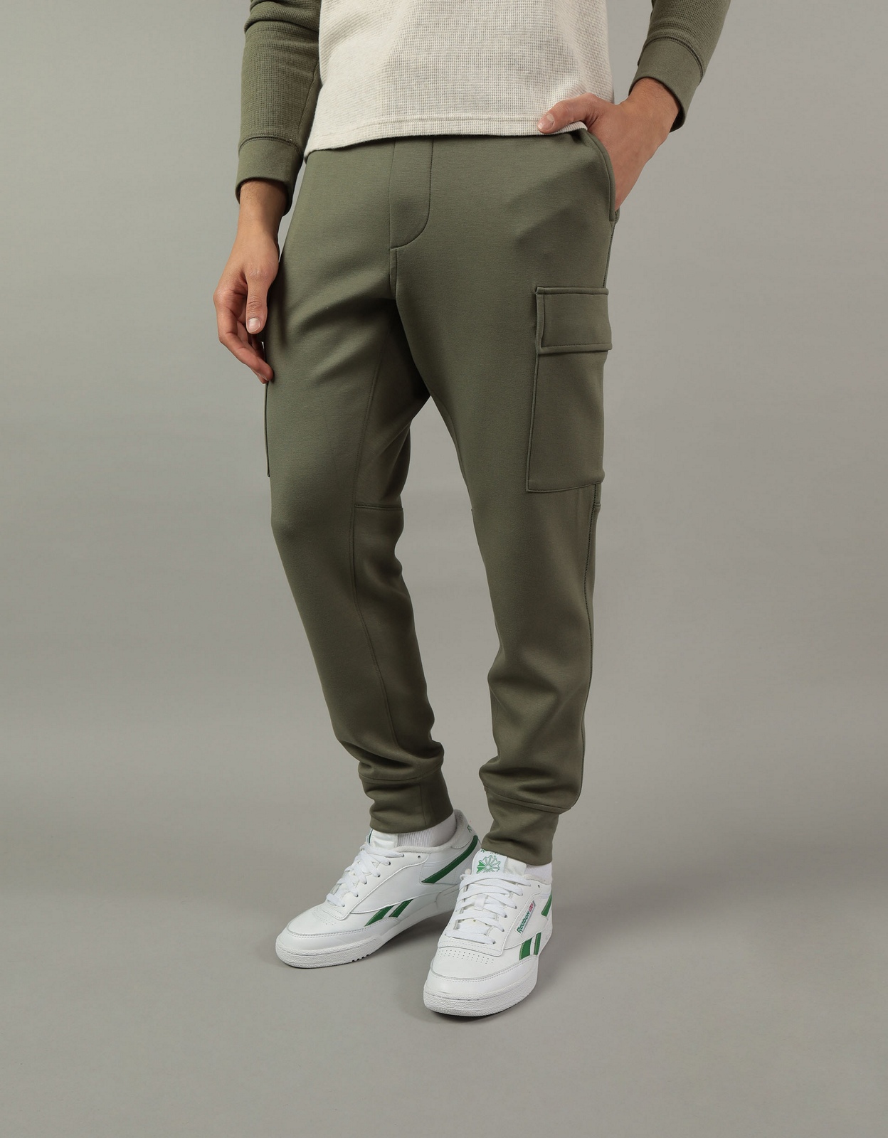 Ae hot sale khaki joggers