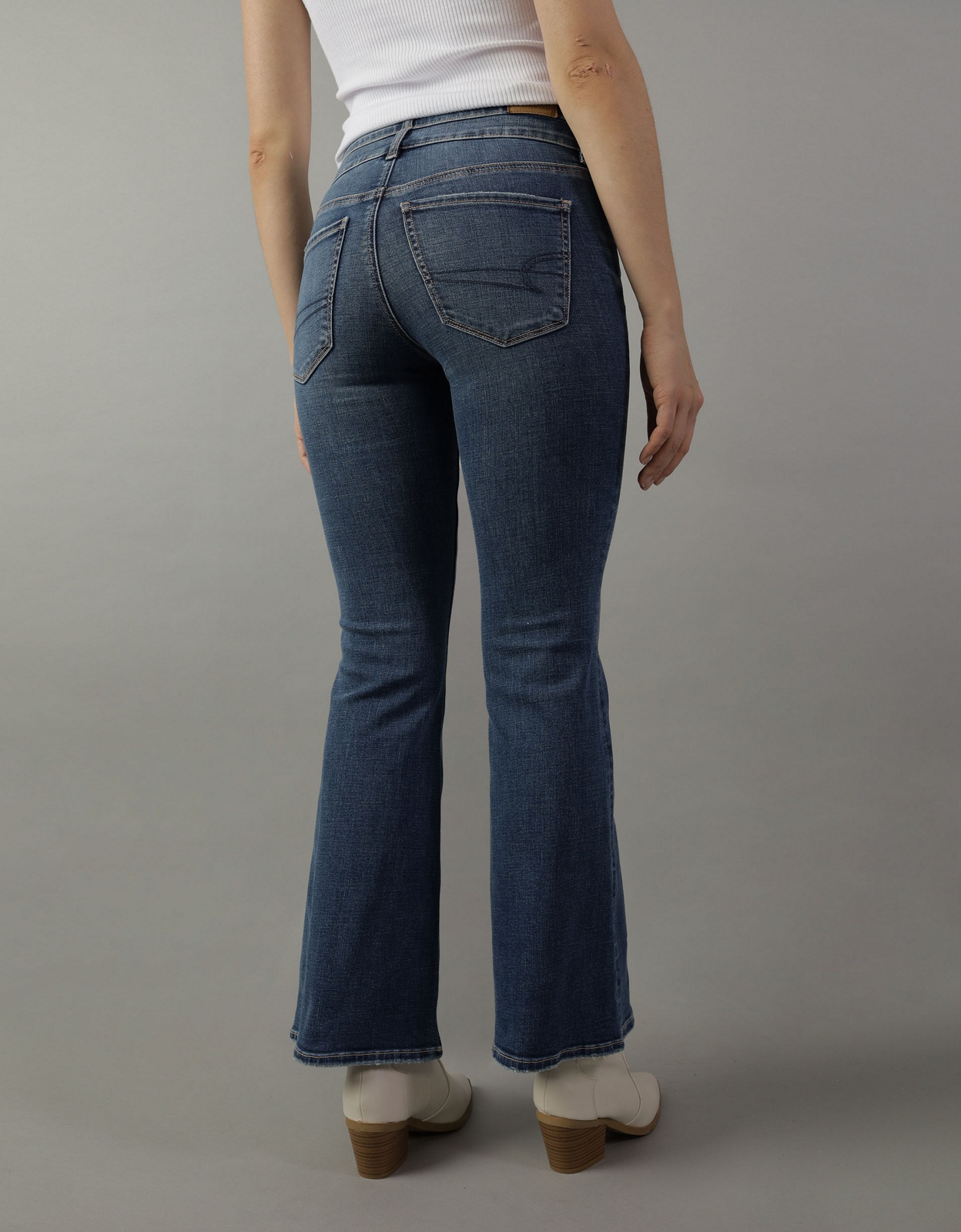 AE Luxe Super High-Waisted Flare Jean