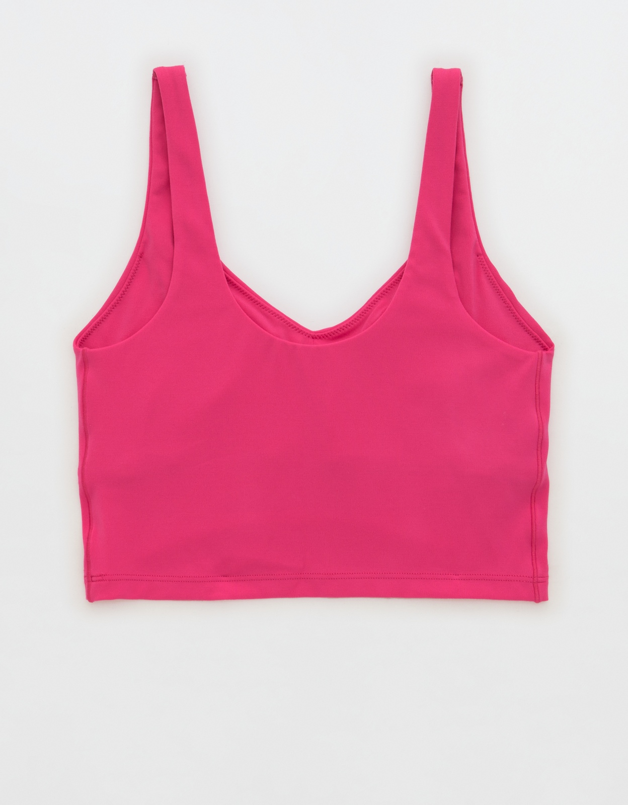 Shop OFFLINE By Aerie Real Me Low Key Longline Sports Bra online