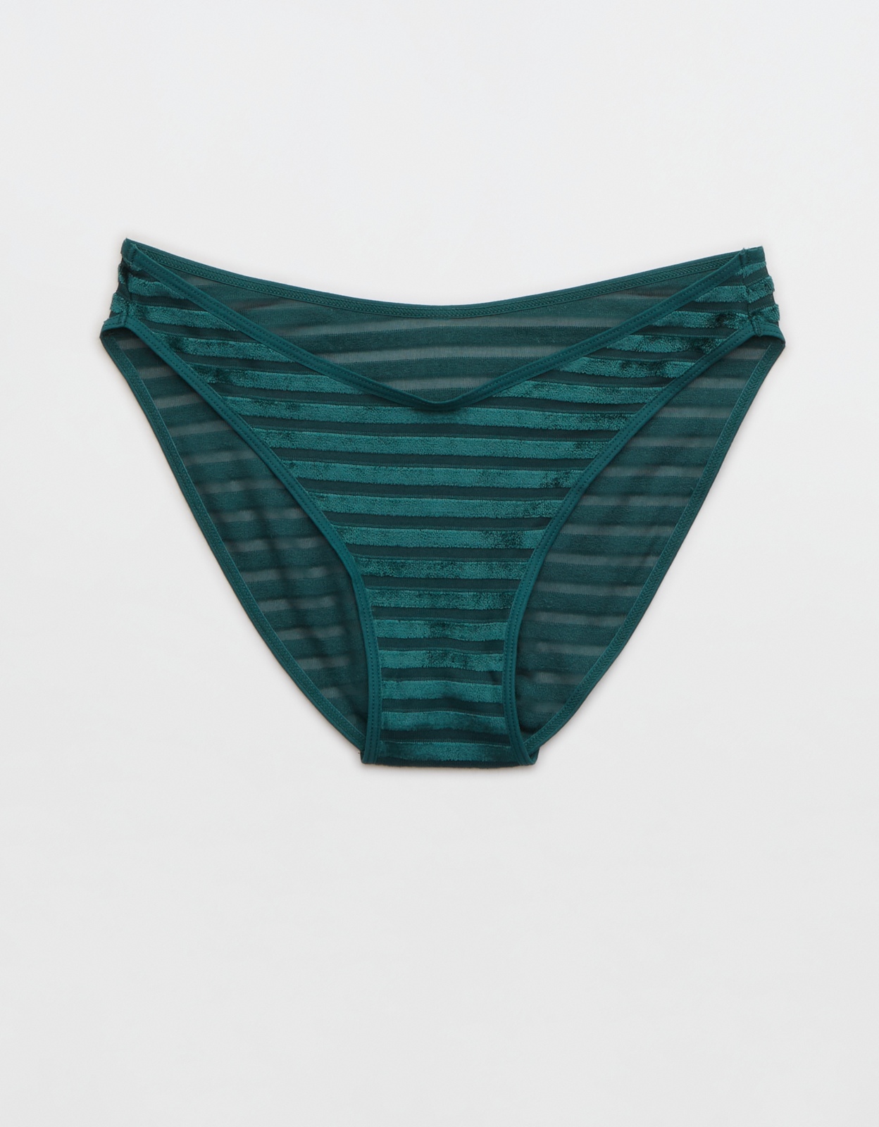 Buy Aerie Velvet Stripe Bikini Underwear online American Eagle Outfitters